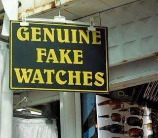 genuine fake watches
