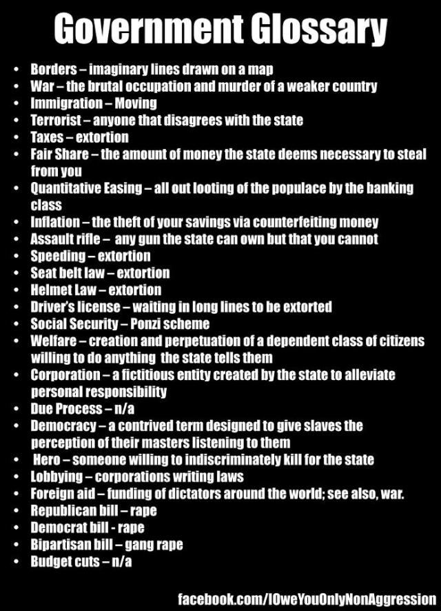 Government Glossary